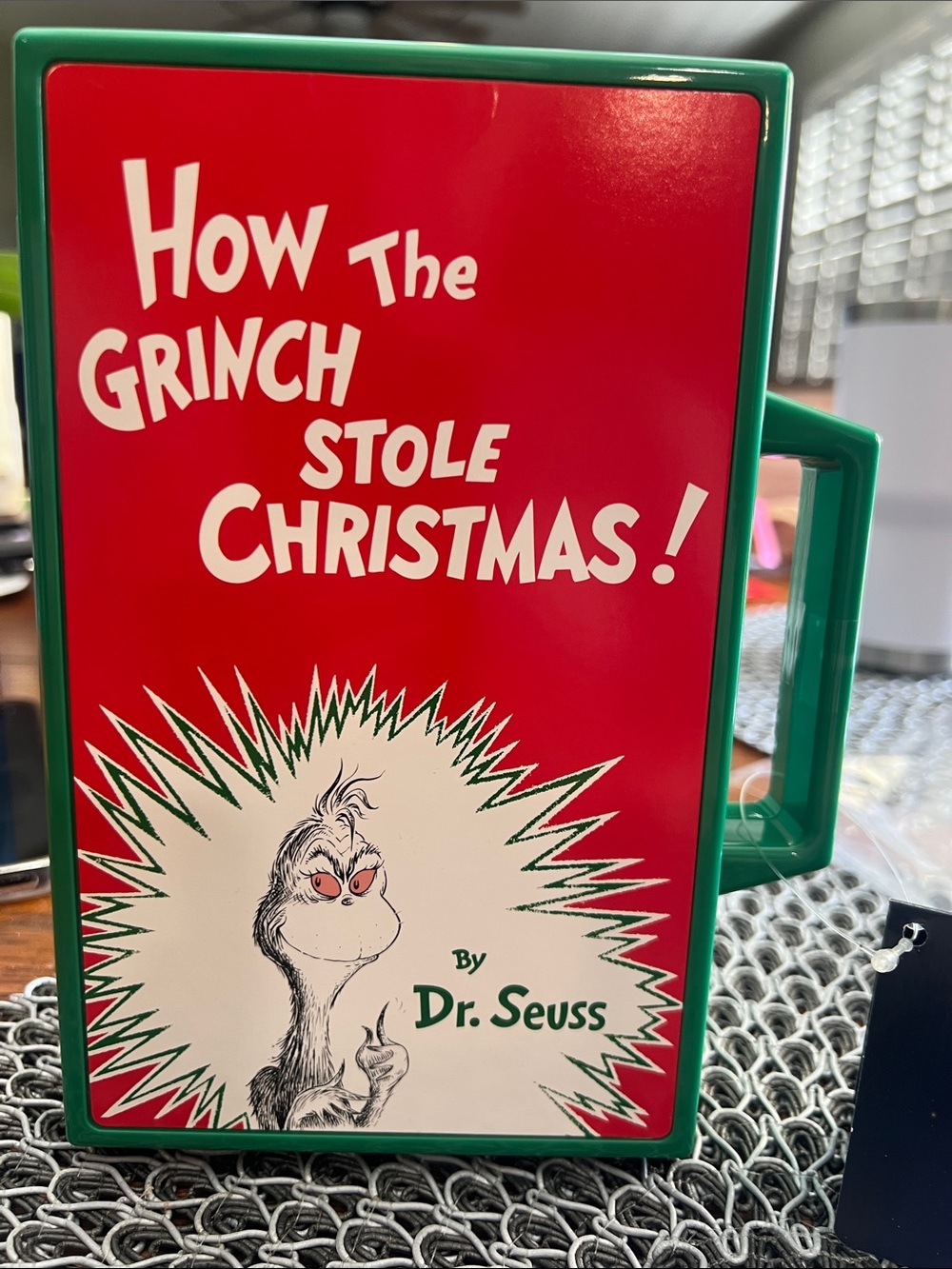 Dr. Seuss Red & Green How The Grinch Stole Christmas.